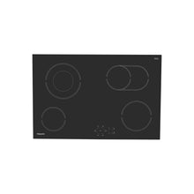 Hotpoint HR724BH 77cm 4 Zone Ceramic Hob with Oval Dual Zone