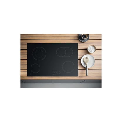Hotpoint HR724BH 77cm 4 Zone Ceramic Hob with Oval Dual Zone