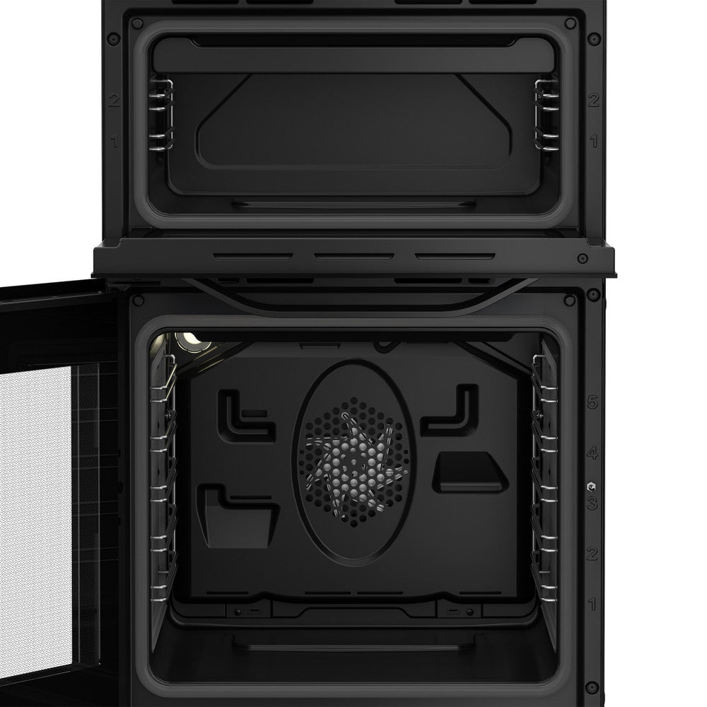 Hotpoint HTE5VCB 50 cm Electric Ceramic Cooker - Black