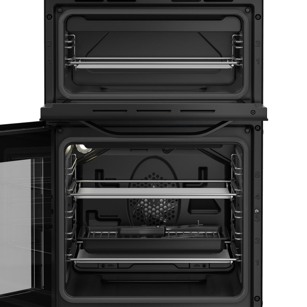 Hotpoint HTE5VCB 50 cm Electric Ceramic Cooker - Black