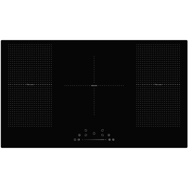 Cata ICONFLEX90F 90cm Flex Zone Induction Hob - Black