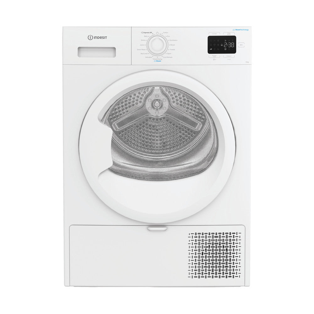 Indesit IDHE80WIRE 8kg Heat Pump Tumble Dryer - White