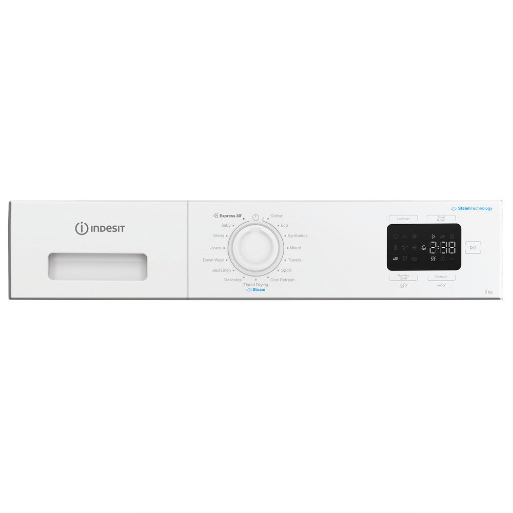 Indesit IDHE80WIRE 8kg Heat Pump Tumble Dryer - White