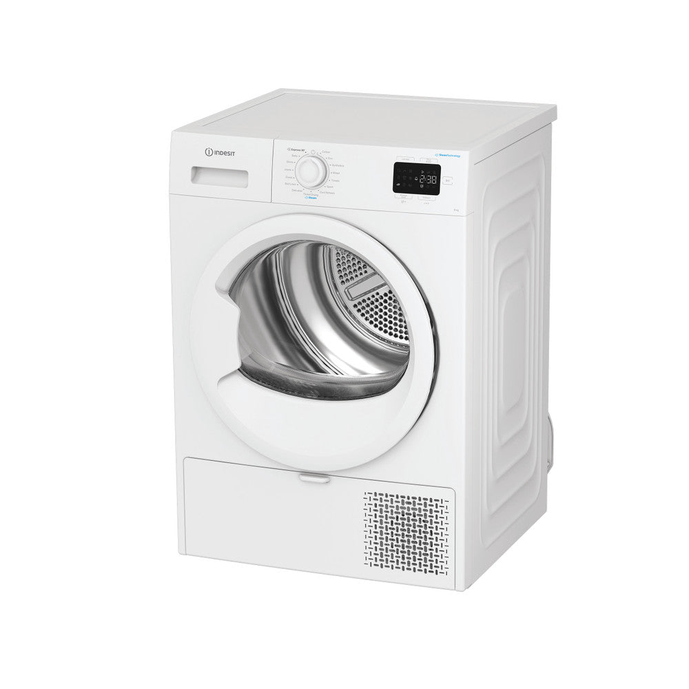 Indesit IDHE90WIRE 9KG Heat Pump Tumble Dryer - White