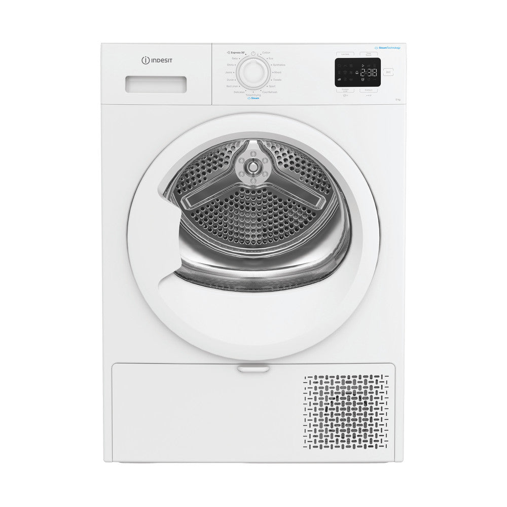 Indesit IDHE90WIRE 9KG Heat Pump Tumble Dryer - White
