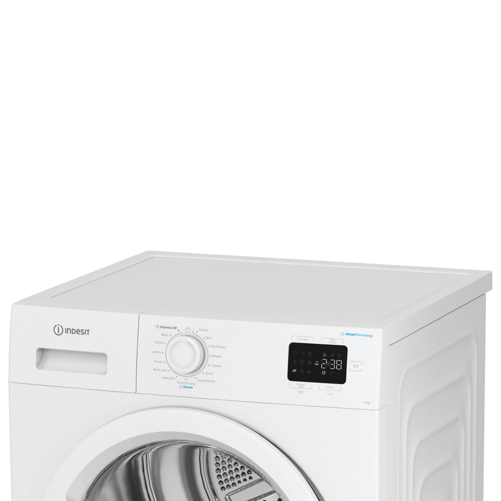 Indesit IDHE90WIRE 9KG Heat Pump Tumble Dryer - White
