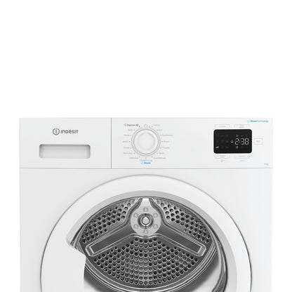 Indesit IDHE90WIRE 9KG Heat Pump Tumble Dryer - White