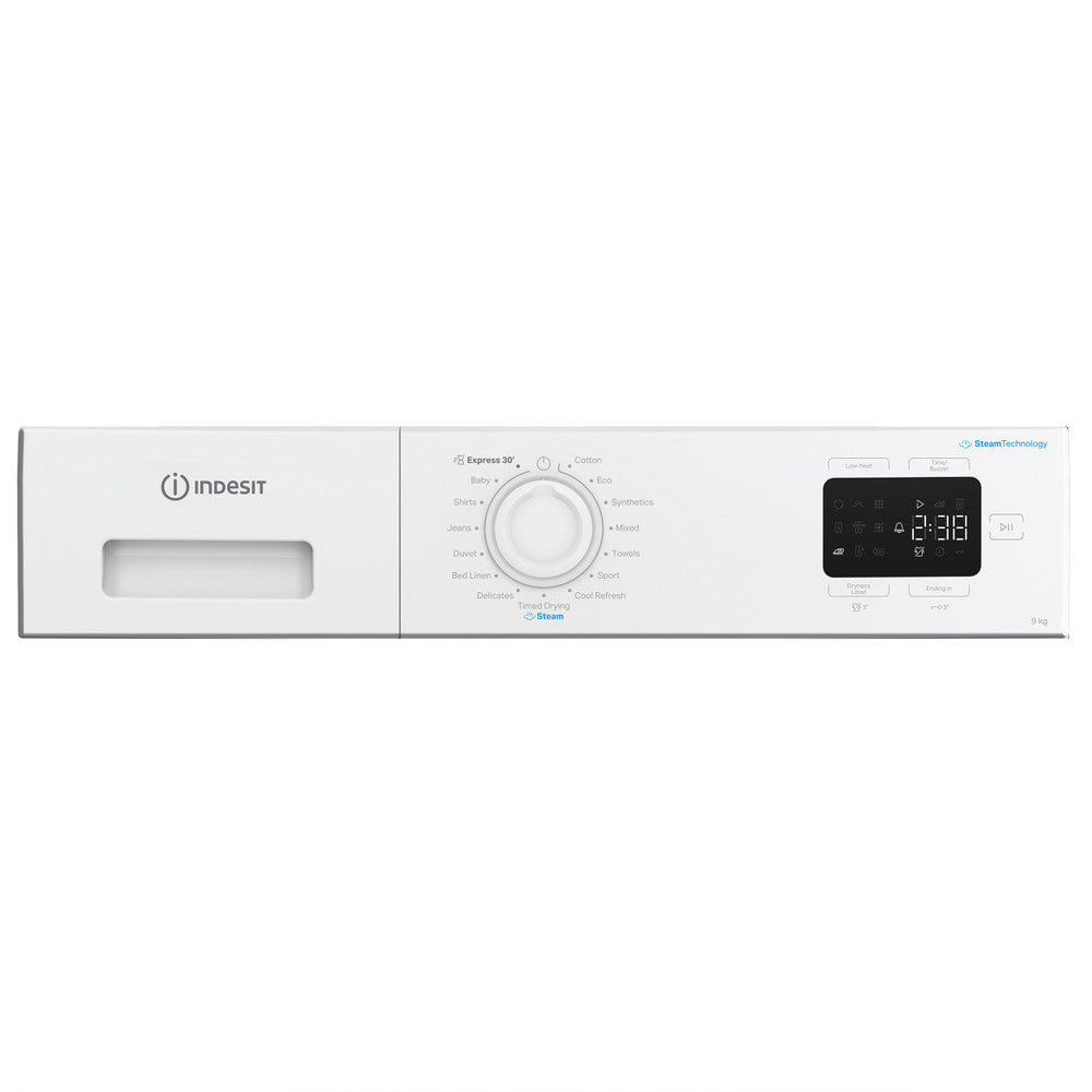 Indesit IDHE90WIRE 9KG Heat Pump Tumble Dryer - White