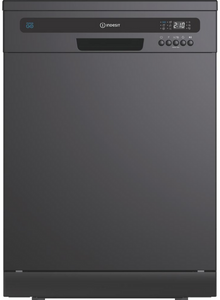Indesit IN2FE13CNO7B 60cm Push&Go Cycle Dishwasher - Black