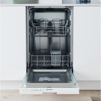 Indesit IN2IE10CS80UK Slimline Integrated Dishwasher