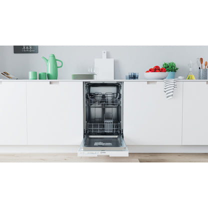 Indesit IN2IE10CS80UK Slimline Integrated Dishwasher