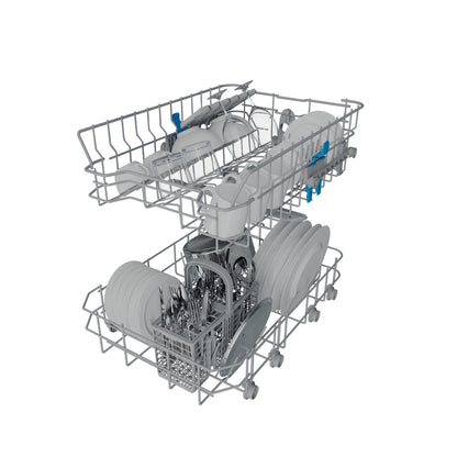 Indesit IN2IE10CS80UK Slimline Integrated Dishwasher