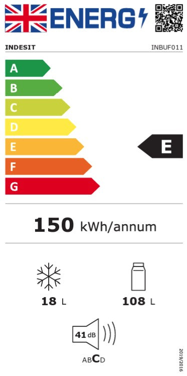 Indesit INBUF011 Integrated Under Fridge With Freezer Box