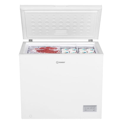 Indesit INCF1984UK 198 Litre Freestanding Chest Freezer - White