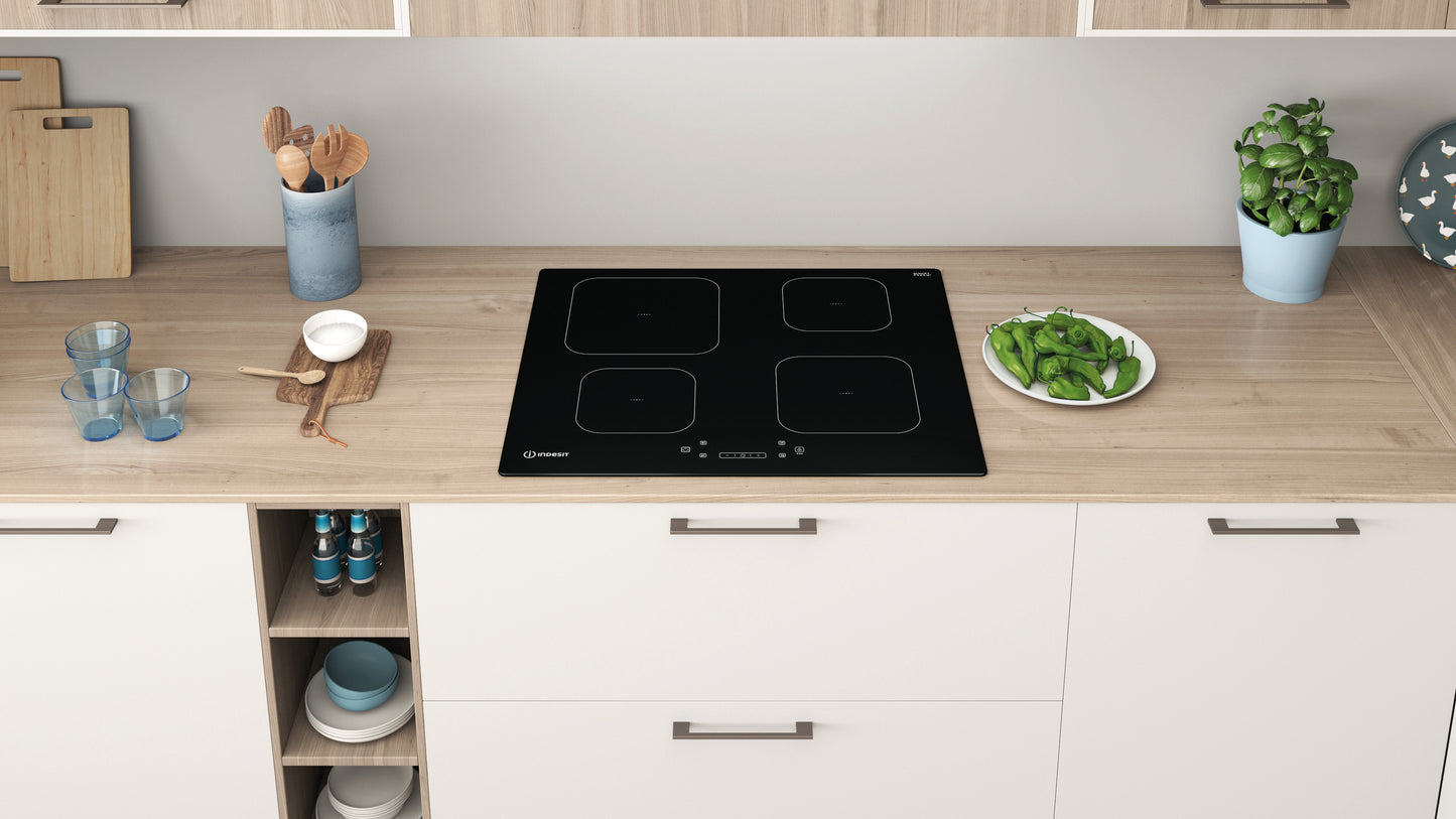 Indesit IS83Q60NE 60cm 4 Zone Induction Hob