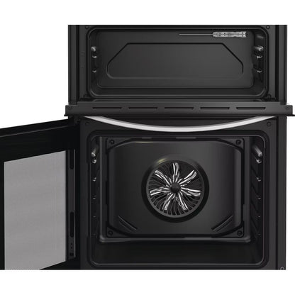Indesit ITE6VMW Freestanding 60cm Steam&Clean Twin Cavity Cooker - White