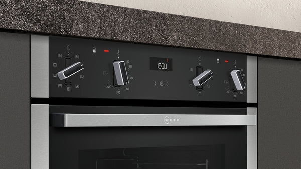 Neff J1ACE2HN0B N50 Built Under Double Oven - Stainless Steel