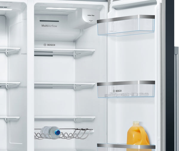 Bosch KAD93ABEP Series 6 American Fridge Freezer - Black