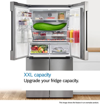 Bosch KAD93ABEP Series 6 American Fridge Freezer - Black