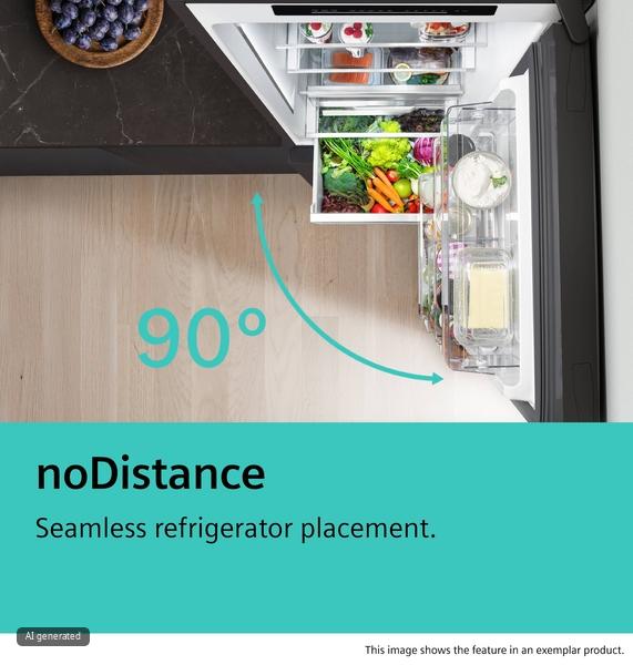 Siemens KG36NVICG iQ300 Freestanding 70/30 Fridge Freezer - Stainless Steel
