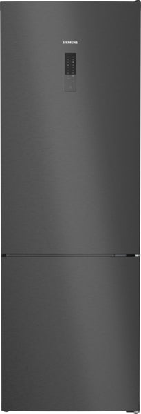Siemens KG49NXXCF iQ300 Freestanding Fridge Freezer - Brushed Black Steel