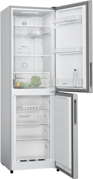 Bosch KGN27NLEAG Series 2 Fridge Freezer 50/50 Total No Frost - Stainless Steel