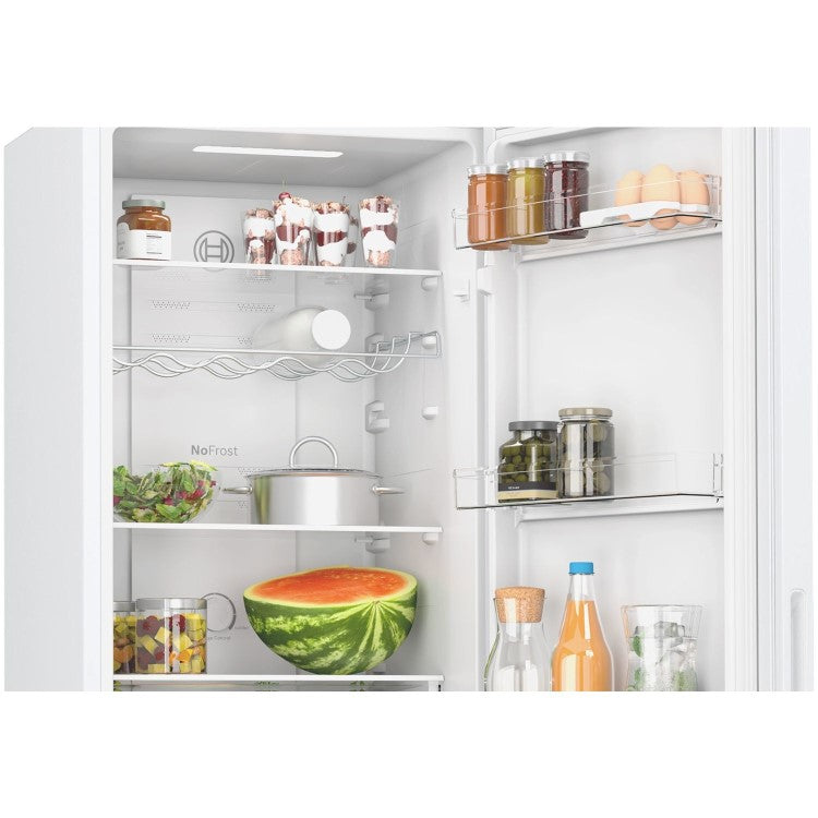 Bosch KGN27NWEAG Series 2 50/50 Freestanding Fridge Freezer - White