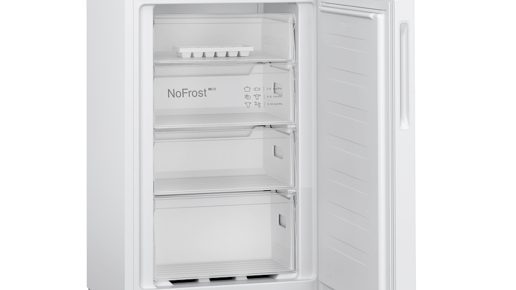 Bosch KGN27NWFAG Freestanding Frost Free Fridge Freezer - White