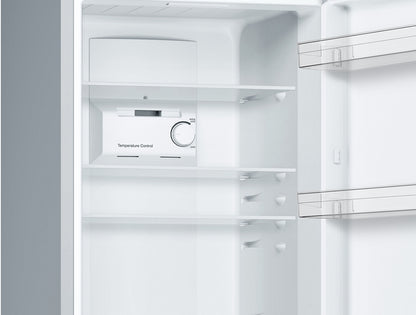 Bosch KGN34NLEAG Series 2 50/50 Frost Free Fridge Freezer - Stainless Steel