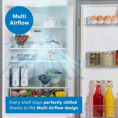 Bosch KGN34NLEAG Series 2 50/50 Frost Free Fridge Freezer - Stainless Steel