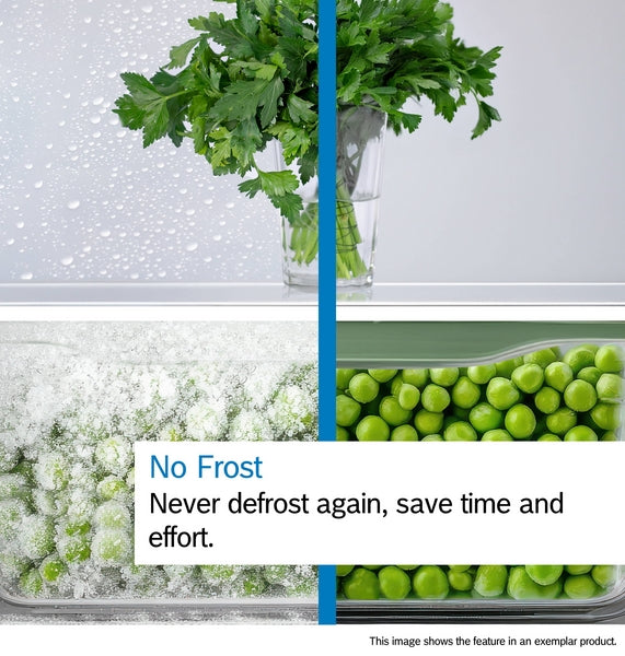 Bosch KGN34NLEAG Series 2 50/50 Frost Free Fridge Freezer - Stainless Steel