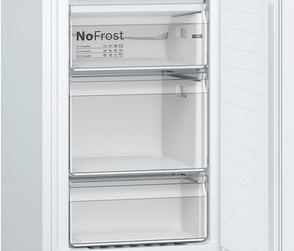 Bosch KGN34NWEAG Freestanding Fridge Freezer with freezer at bottom