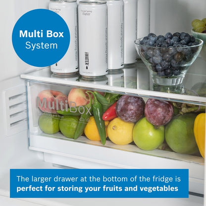 Bosch KGN34NWEAG Freestanding Fridge Freezer with freezer at bottom