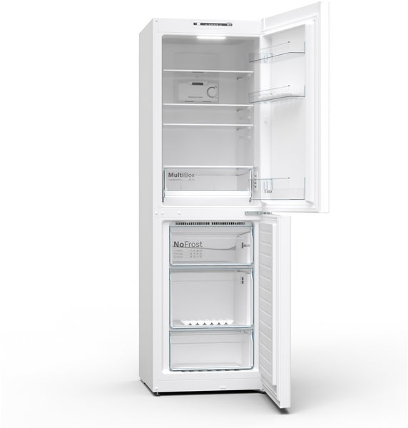 Bosch KGN34NWEAG Freestanding Fridge Freezer with freezer at bottom