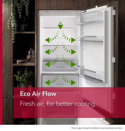 Neff KI1412FE1G N50 Fully Integrated Larder Fridge with Fixed Hinge