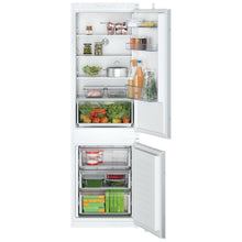 Bosch KIN86NSE0G, Built-in fridge freezer with freezer at bottom