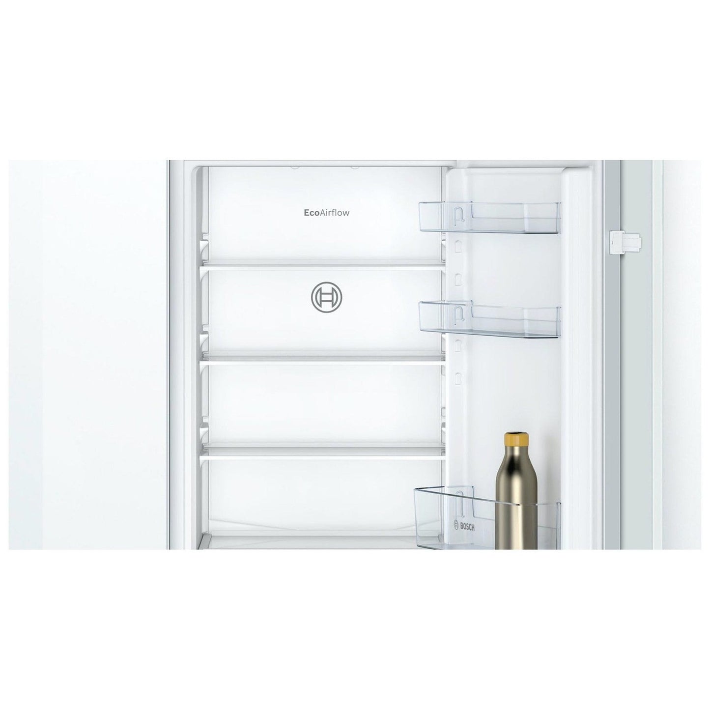 Bosch KIN86NSE0G, Built-in fridge freezer with freezer at bottom