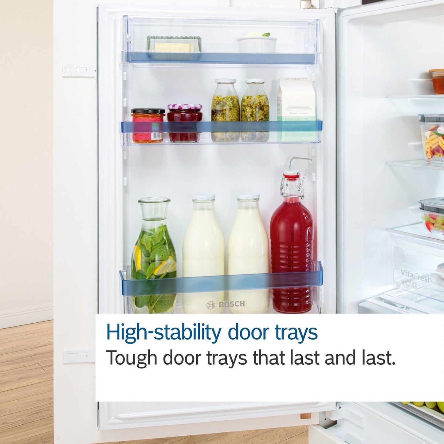 Bosch KIN86VSE0G Series 4 60/40 Integrated Fridge Freezer