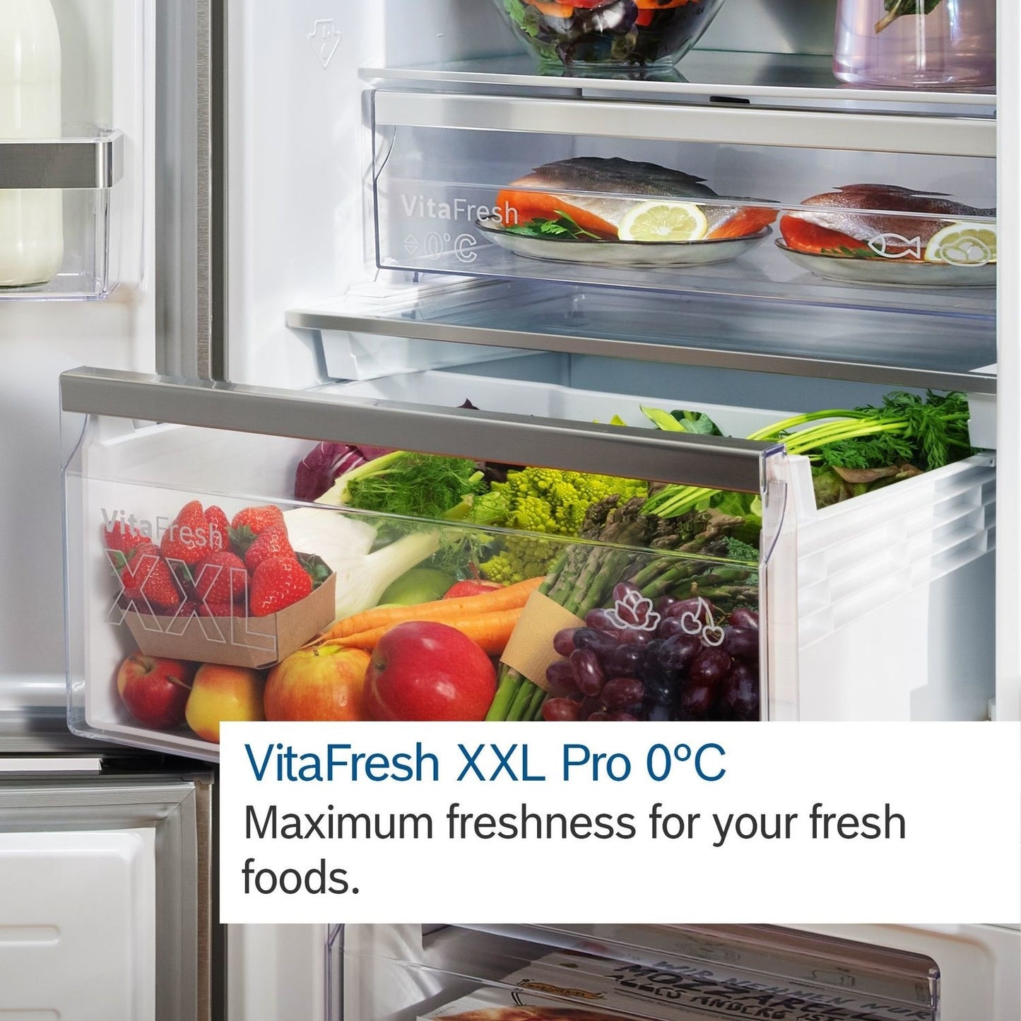 Bosch KIN86VSE0G Series 4 60/40 Integrated Fridge Freezer