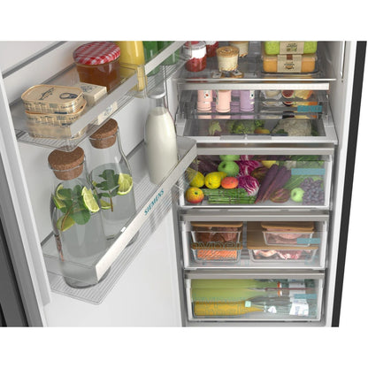 Siemens KS36NAXCG 402 Litre Freestanding Fridge - Black Steel