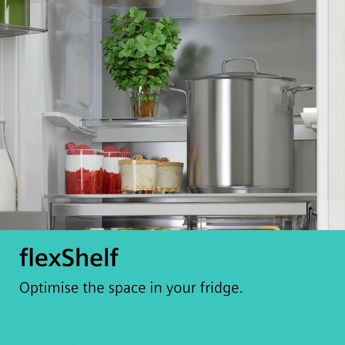 Siemens KS36NAXCG 402 Litre Freestanding Fridge - Black Steel