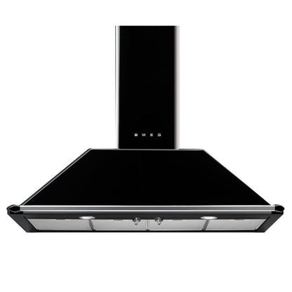Smeg KT110BLE Victoria 110cm Chimney Cooker Hood - Black