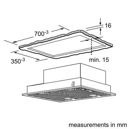 Siemens LB75565GB 75cm Canopy Cooker Hood - Silver