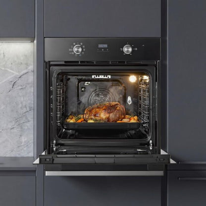 Midea Xpress Fry MBO65M90D2C-BK Multifunction Built in Single Oven - Black