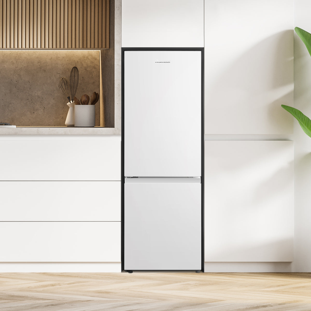 Fridgemaster MC50165E 60/40 Freestanding Fridge Freezer - White