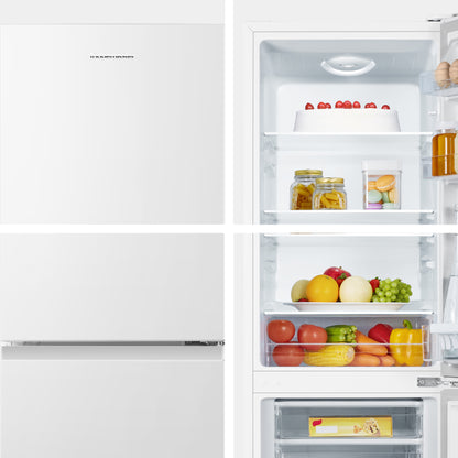 Fridgemaster MC50165E 60/40 Freestanding Fridge Freezer - White