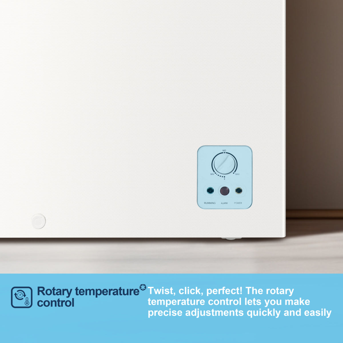Fridgemaster MCF100E 97 Litre Chest Freezer - White