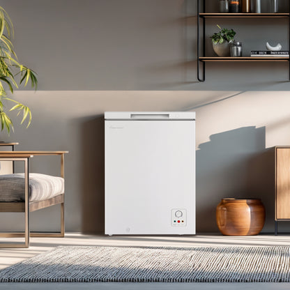 Fridgemaster MCF100E 97 Litre Chest Freezer - White