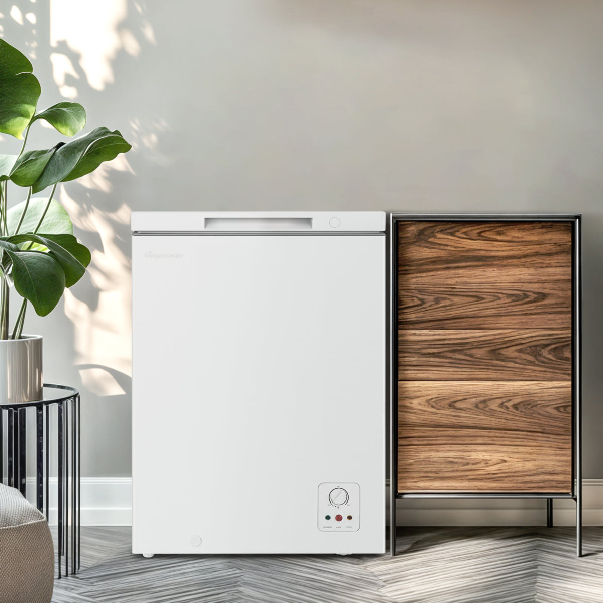 Fridgemaster MCF100E 97 Litre Chest Freezer - White