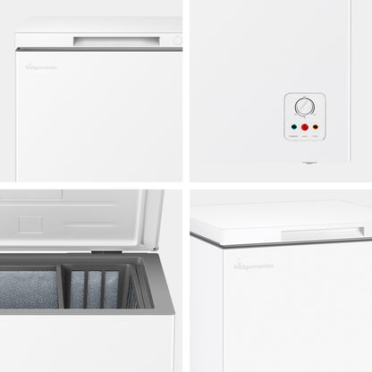 Fridgemaster MCF100E 97 Litre Chest Freezer - White